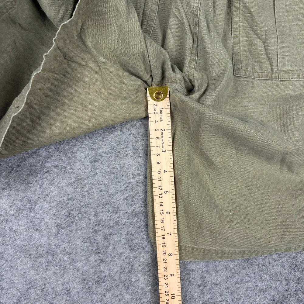 Ash Creek Trading Cargo Shorts Mens‎ 34 Green Utility Gorpcore Hiking Outdoor